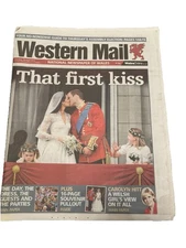 Western Mail, 30 April 2011, Royal Wedding Kate And William