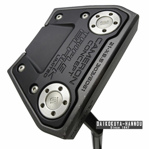Phantom X Triple Black 2021 Model Scotty Cameron Putter Men's 9.5