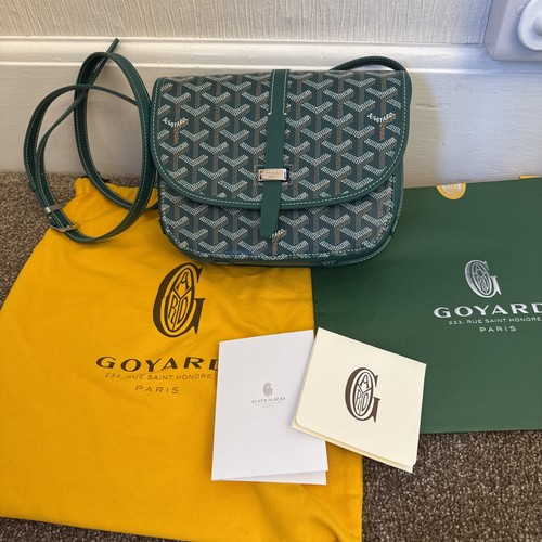  Goyard Belvedere PM Messenger Bag Green
