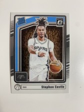 Panini Donruss Optic Rated Rookie Stephon Castle #254 Spurs Basketball