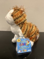 Ganz Webkinz Lil Kinz Striped Alley Cat HS042 Kitty Orange Sealed Code Intact