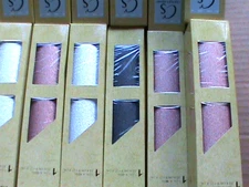 Lot 32 Crafter's Square GLITTER Perm. Vinyl Paper 12" x 48"White/Black/Gold/Pink