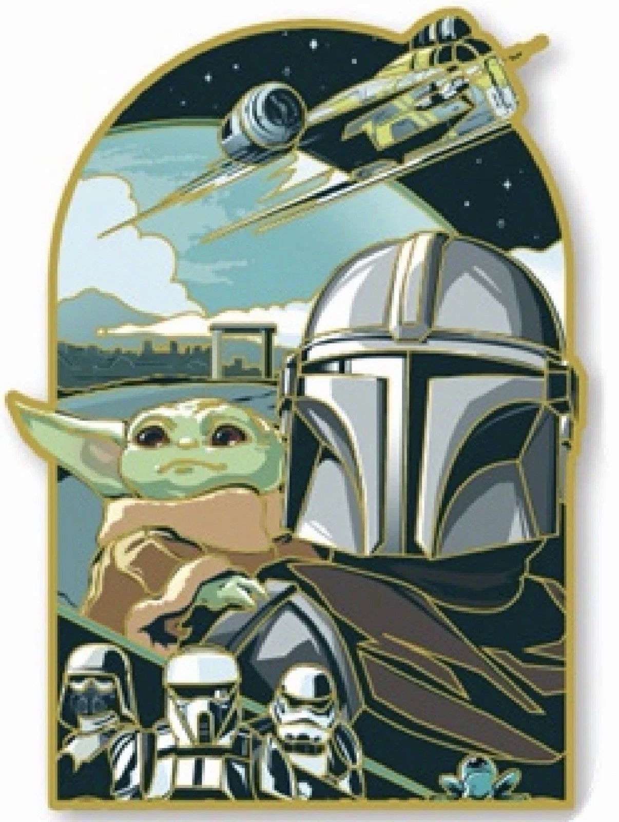 Disney DSSH Mandalorian and Grogu LE 400 Pin - Order Confirmed