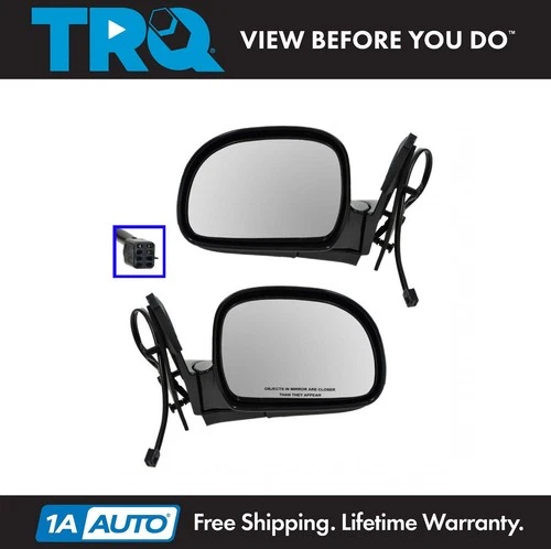 TRQ Power Side View Mirrors Folding & Set for 1998 Blazer S10 Jimmy