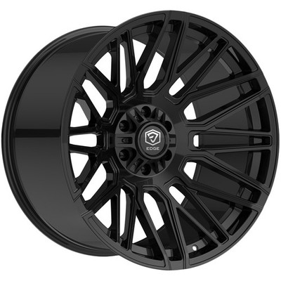 Edge Off-Road 306B 22x10 5x5''/5x5.5'' -19mm Gloss Black Wheel Rim 22'' Inch