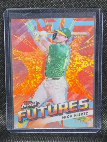 2026 Topps Finest Nick Kurtz Orange Mini Diamond (RAW)
