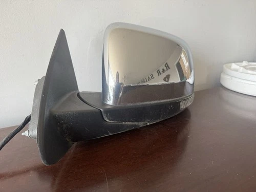 11-22 Dodge Jeep Left Side Chrome Mirror Heated Signal Memory w/ Blind Spot OEM