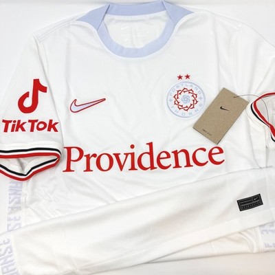 Nike Portland Thorns FC 2022 Secondary Jersey Mens Medium White CV8415-101 NEW