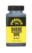 Fiebing's Black Suede Dye 4 oz - Recolor, Brighten Restore