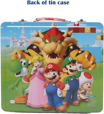 Mario Brothers Super Mario Deluxe Activity Set with Carrying Tin, Coloring Sheet