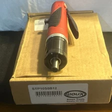 SIOUX  STP10S5B12, 1HP Pneumatic Inline Tapper. 10S5B12. 500RPM 5/16”Cap.  USA!