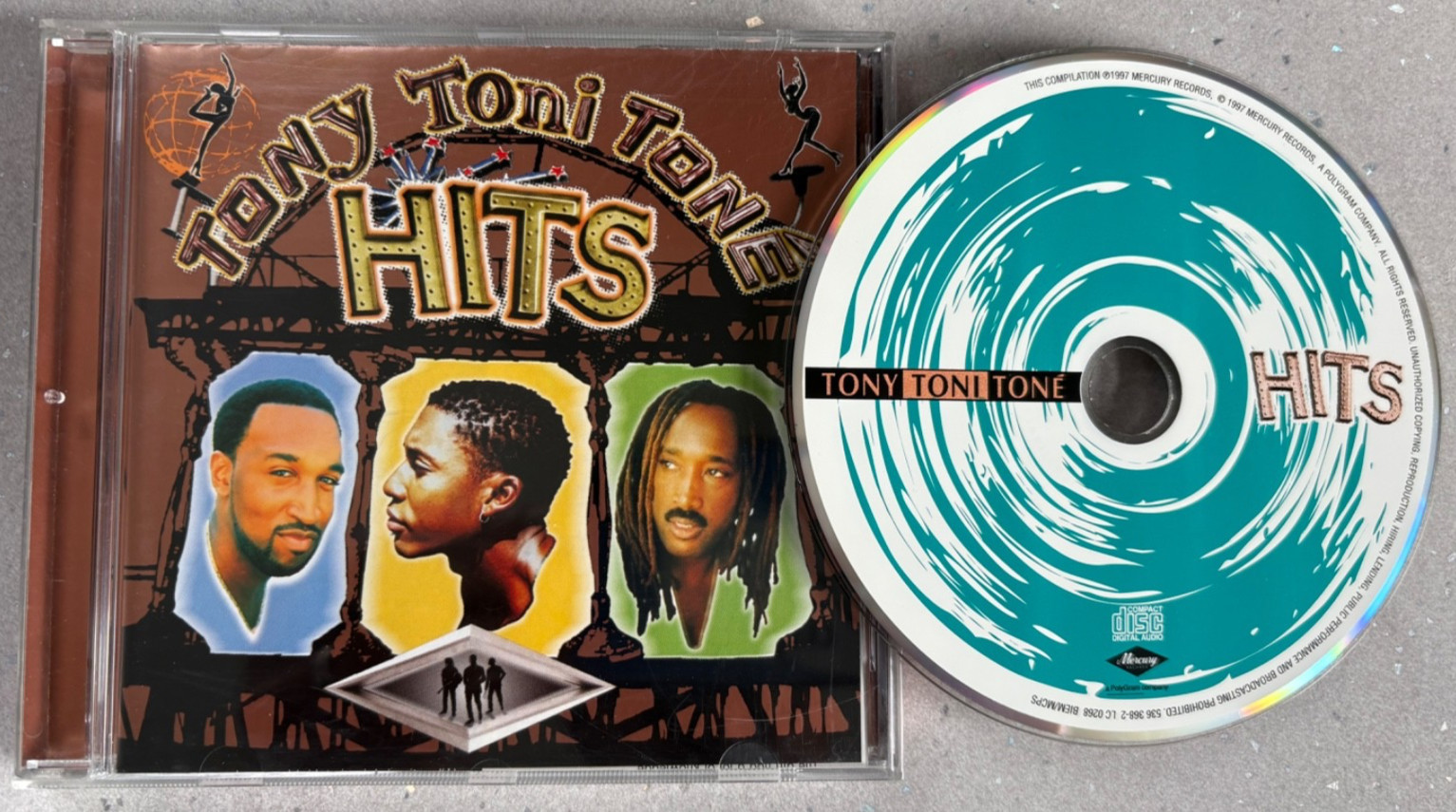 TONY TONI TONE - Hits : CD Album - Polygram Records 1997