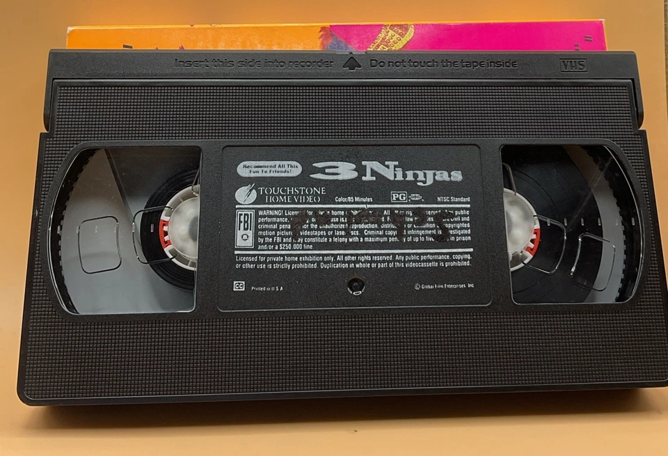 3 Ninjas VHS 1993 **Buy 2 Get 1 Free** - Image 3 of 3
