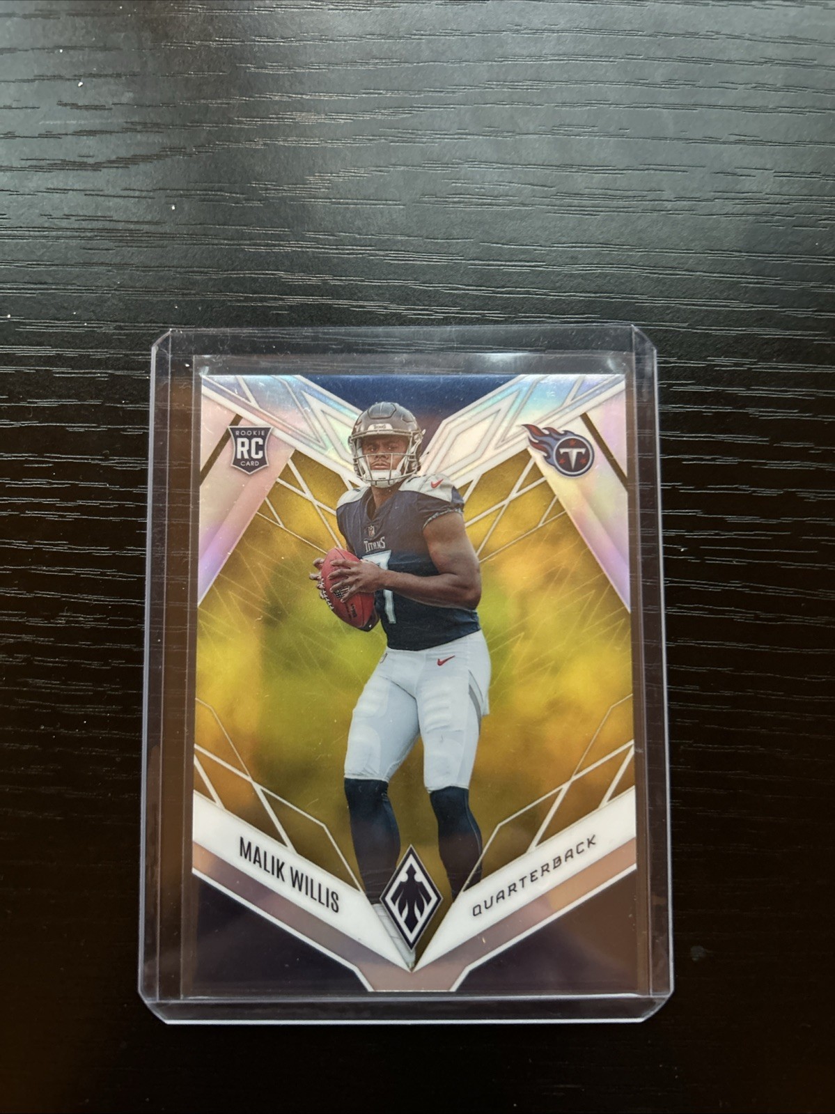 2022 Panini Phoenix Yellow #103 Malik Willis /75 RC Rookie Titans Packers