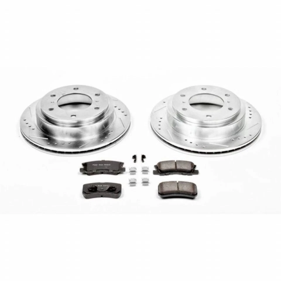 Power Stop Brake Kit For Mitsubishi Montero 2001-2006 Rear Z23 Evolution Sport - Image 2 of 4