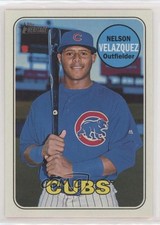 2018 Topps Heritage Minor League Edition Glossy Nelson Velazquez #64 07no