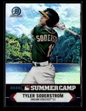 2021 Bowman Chrome #SC-4 Tyler Soderstrom 2020 Summer Camp card