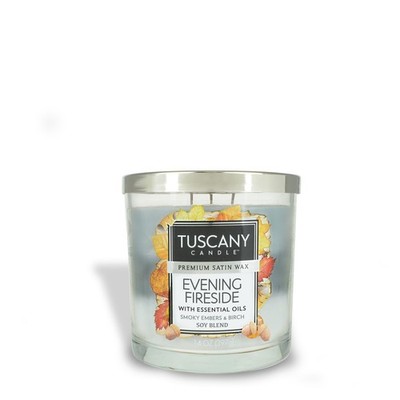 Evening Fireside  Long-Lasting Scented Jar Candle 14 oz