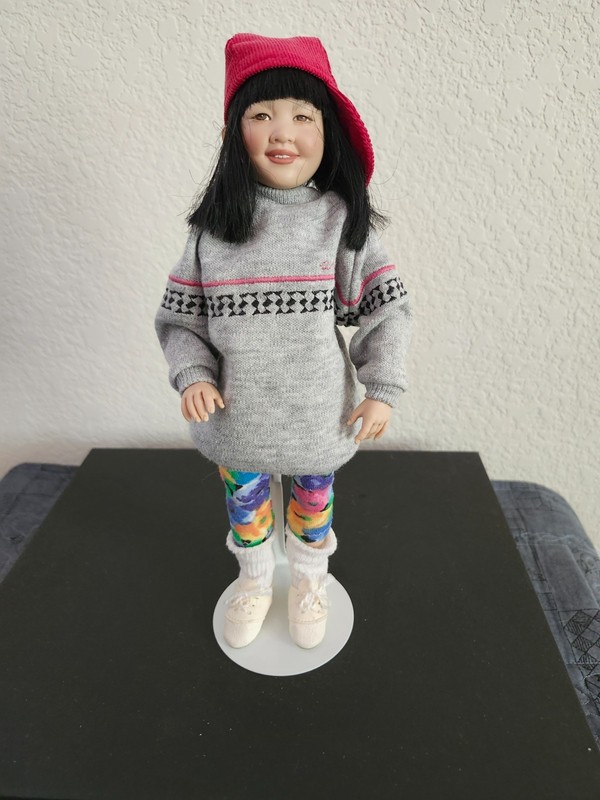 1993 Helen Kish Asian 10.5" Andie Doll Limited Edition 989/1500