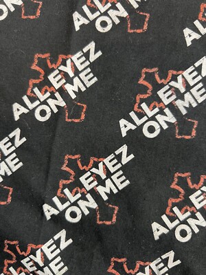 2PAC All Eyez On Me Movie Promo Bandana Tupac Shakur Death Row