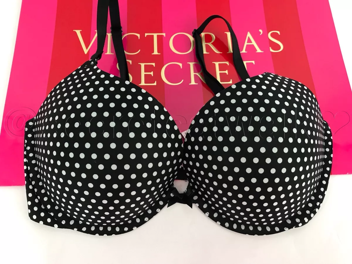 34DD Victoria's Secret Push Up Bra Multicolored #301400-3JE