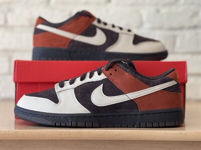 Nike Dunk Low Retro Red Panda Men Shoes Size 11 Velvet Brown