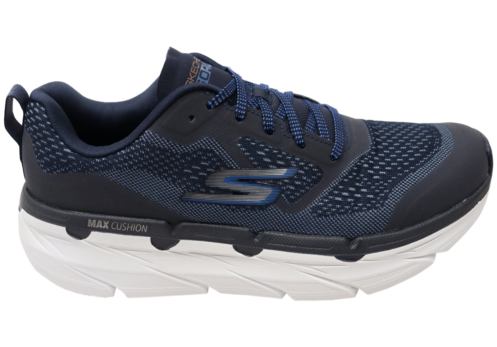 Skechers Mens Max Cushioning Premier Vantage Lace Up Shoes - Mesh