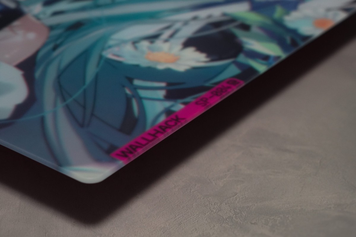 Wallhack SkyPAD SP-004 Hatsune Miku gaming mouse pad Glass Wallhack SkyPAD SP-004 Hatsune Miku gaming mouse pad Glass