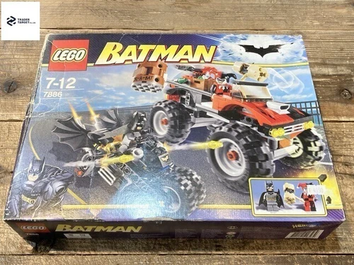 LEGO Batman The Batcycle: Harley Quinn's Hammer Truck 7886 In 2008 New Retired