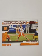 2021 Contenders Draft Picks Trevor Lawrence Red Foil Front Row Seats Rookie Card