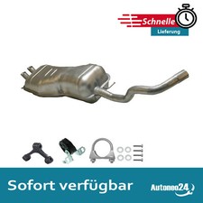 Endschalldämpfer für Audi A3 1.8/Seat Leon 1.8 20V/VW Golf IV 1.8/2.0, Auspuff