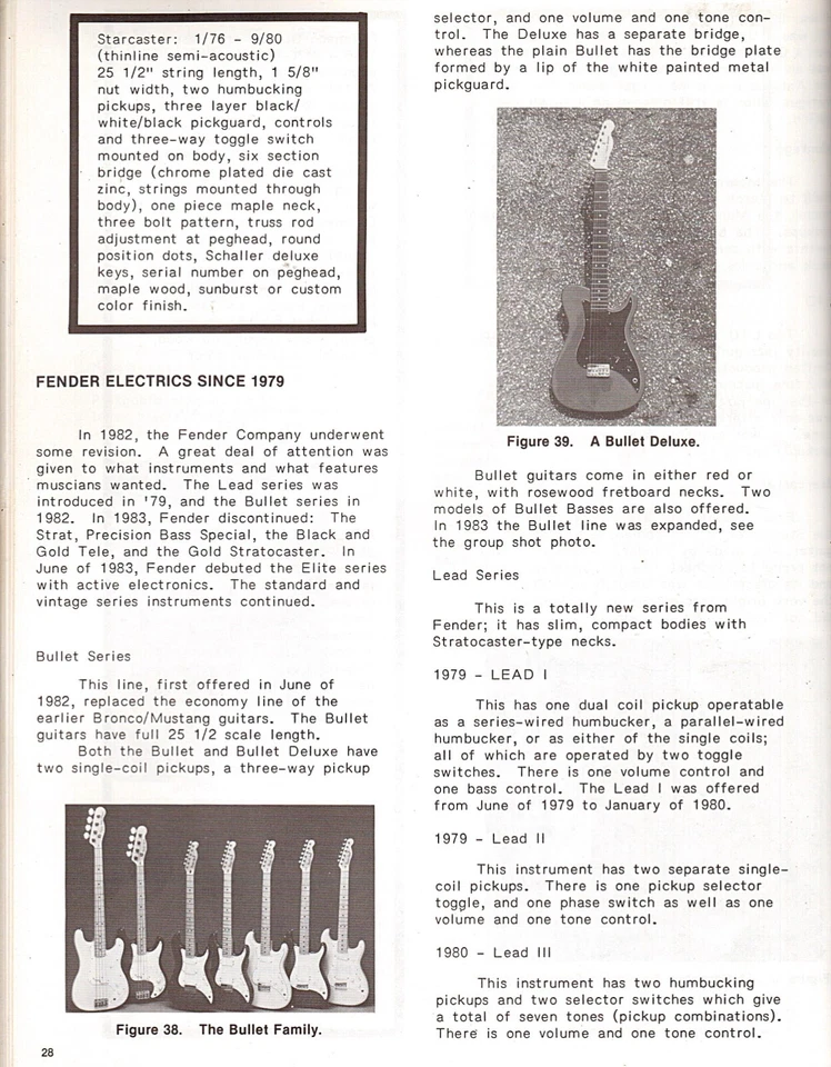 GUITAR HISTORY VOLUME #1, FENDER, 1ST EDITION. FREE POSTAGE - Image 3 of 3