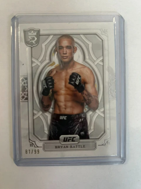 97 TOPPS UFC ROYALTY 2024 BRYAN BATTLE  PARALLEL 81/99.