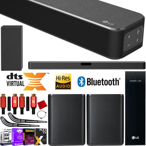 LG SN5Y High Res Sound Bar + Rear 