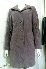 New Kirsten Lanificio F.lli Balli Women's Wool & Cashmere Coat, Damson Uk 12