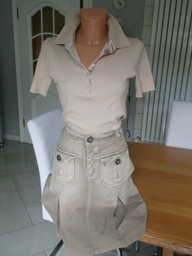 DAMEN ANZUG - KOSTÜM 2 teilig Rock und Poloshirt Gr. 36/38 edel Top Zustand - Bild 2 von 11