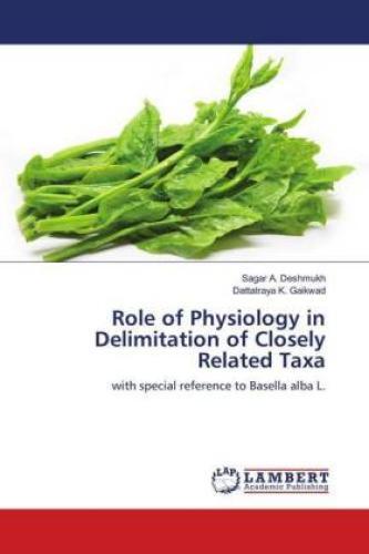 Thumbnail - Role Of Physiology In Delimitation Of Closely Related Taxa With