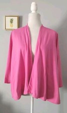 Charter Club Cardigan Women Color Pink Size M Soft Comfortable Open Front