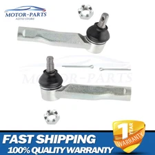 Pair Tie Rod End for 2001-2005 Lexus IS300 (2) Outer Tie Rod End Front Outer