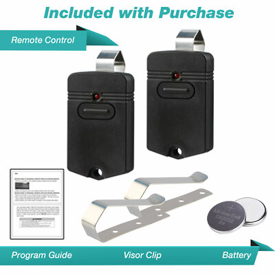 #ad 2 For GTO Mighty Mule Gate Opener Remote Control Transmitter RB741 FM135 PRO $19.95