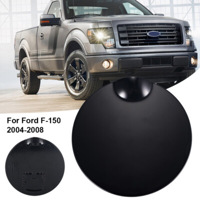 Fuel Gas Tank Filler Door For 2004-2008 Ford F-150 Styleside – Black Plastic, Direct Replace