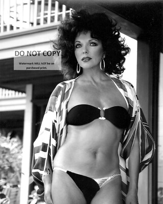 ACTRESS JOAN COLLINS PIN UP - 8X10 PUBLICITY PHOTO (CC239)