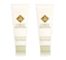 2 x Clinique WRAPPINGS Perfume BODY SMOOTHER Lotion ~ Lot of 2 x 3.4 oz. each