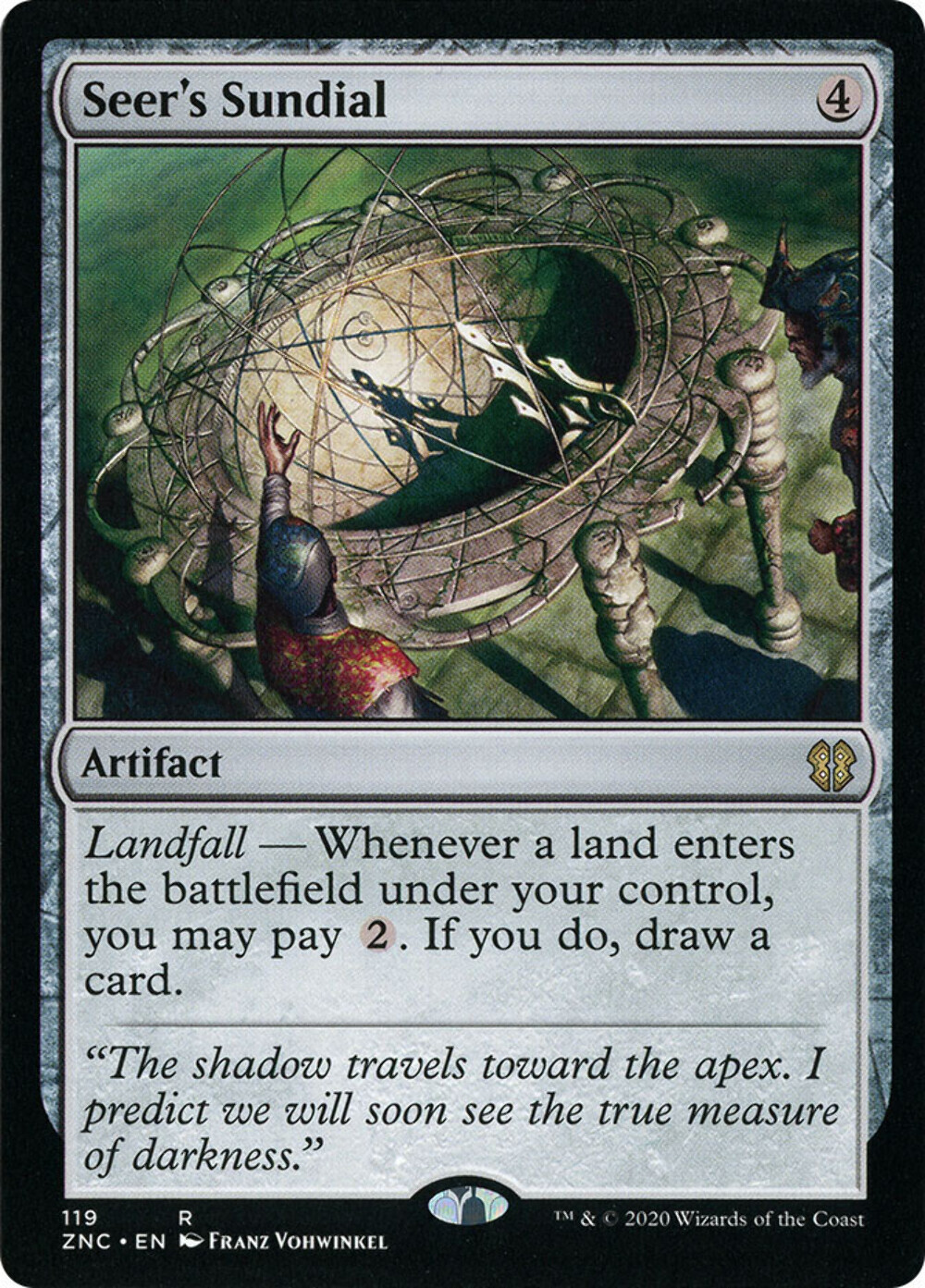 MTG Seer's Sundial – Zendikar Rising Commander # 119 | eBay
