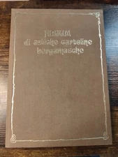 1979 Vintage Italian Postcard Book: Album Di Antiche Cartoline Bergamaschr
