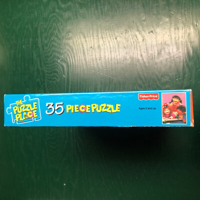 Vtg Fisher Price THE PUZZLE PLACE 35 Piece Jumbo Jigsaw 1995 Kiki