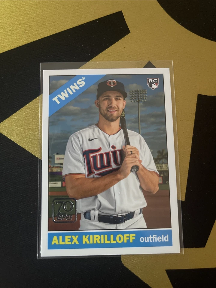 2021 Topps Series 2 Alex Kirilloff 70 Years of Topps RC Rookie Cards - Image 2 of 4