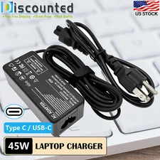 USB-C 45W AC Adapter For Lenovo ADLX45YCC3A ADLX45YLC3D GX20N20869 Power Supply