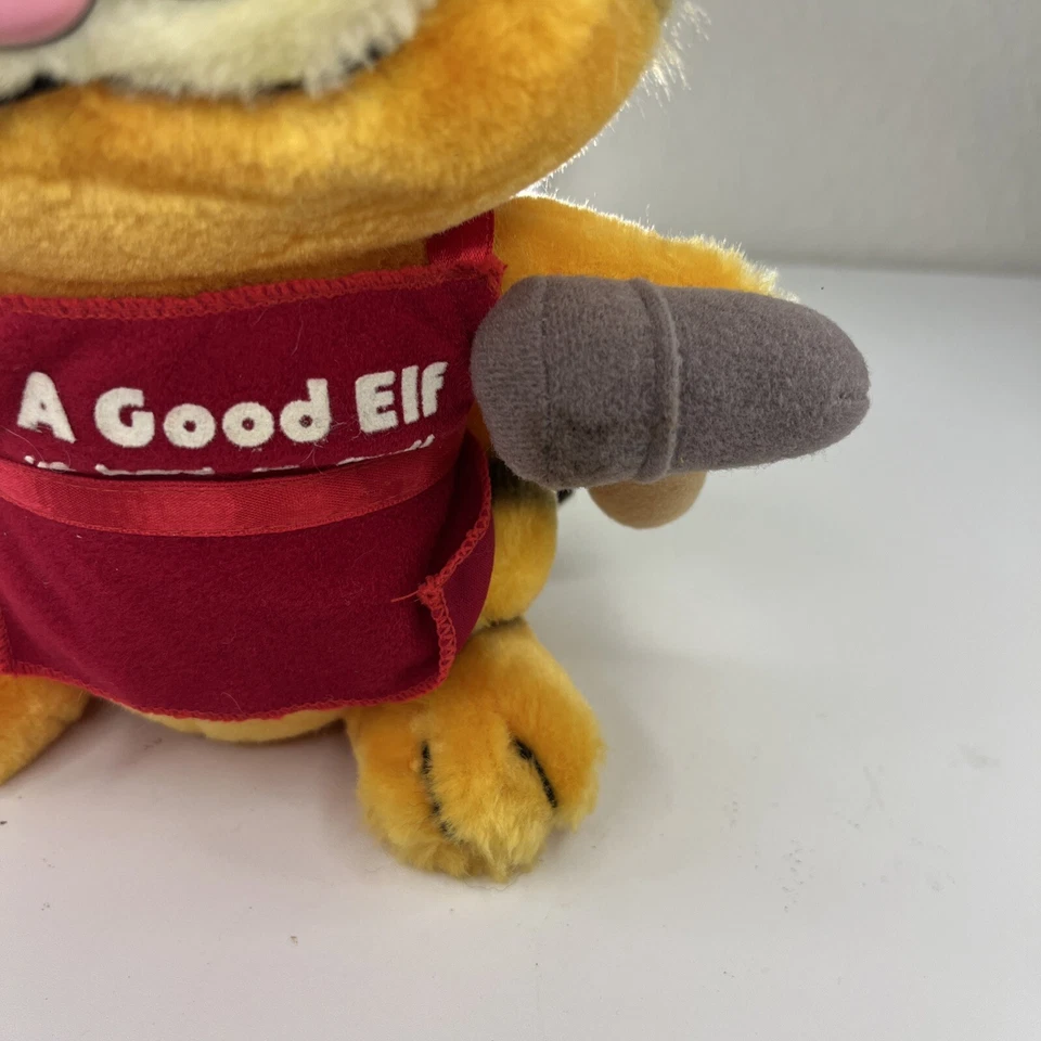 De colección 1981 Dakin Garfield Peluche Santa’s Helper Navidad Garfield! Foto 4 de 4
