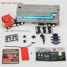 In Stock G1 KO Replica Deformed Toy Deformed CONVOY WITH CONTAINER Metal Head